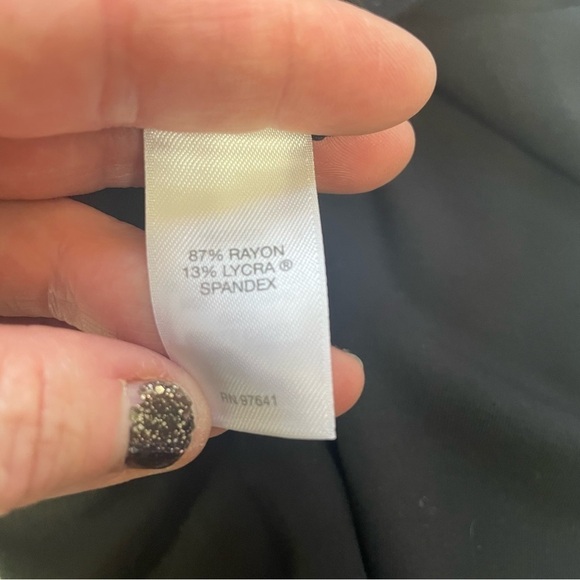 J. Jill Wearever Collection Pants Forward-Seam Slim Ankle Black Pull On XS - Picture 11 of 13